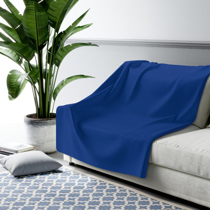 Kuscheldecke Basic Blue