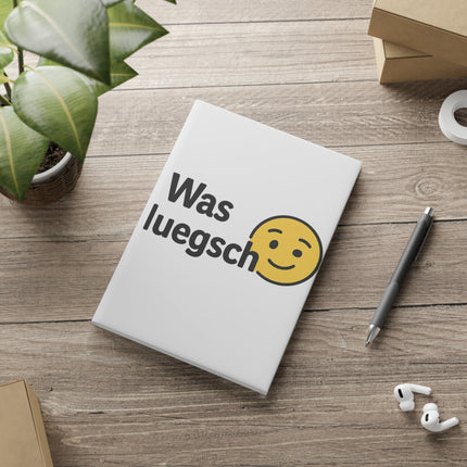 Notizbuch was luegsch