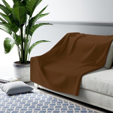 Kuscheldecke Basic Brown