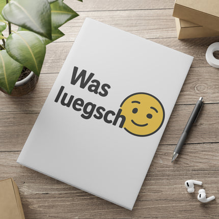 Notizbuch was luegsch