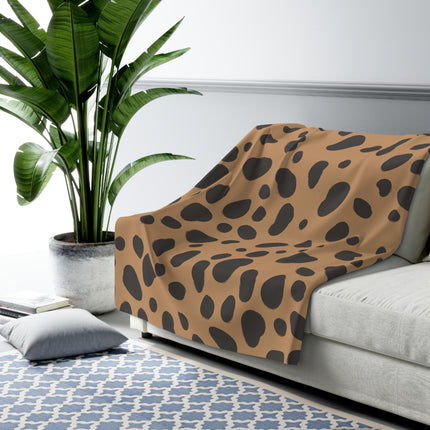 Kuscheldecke Leopard