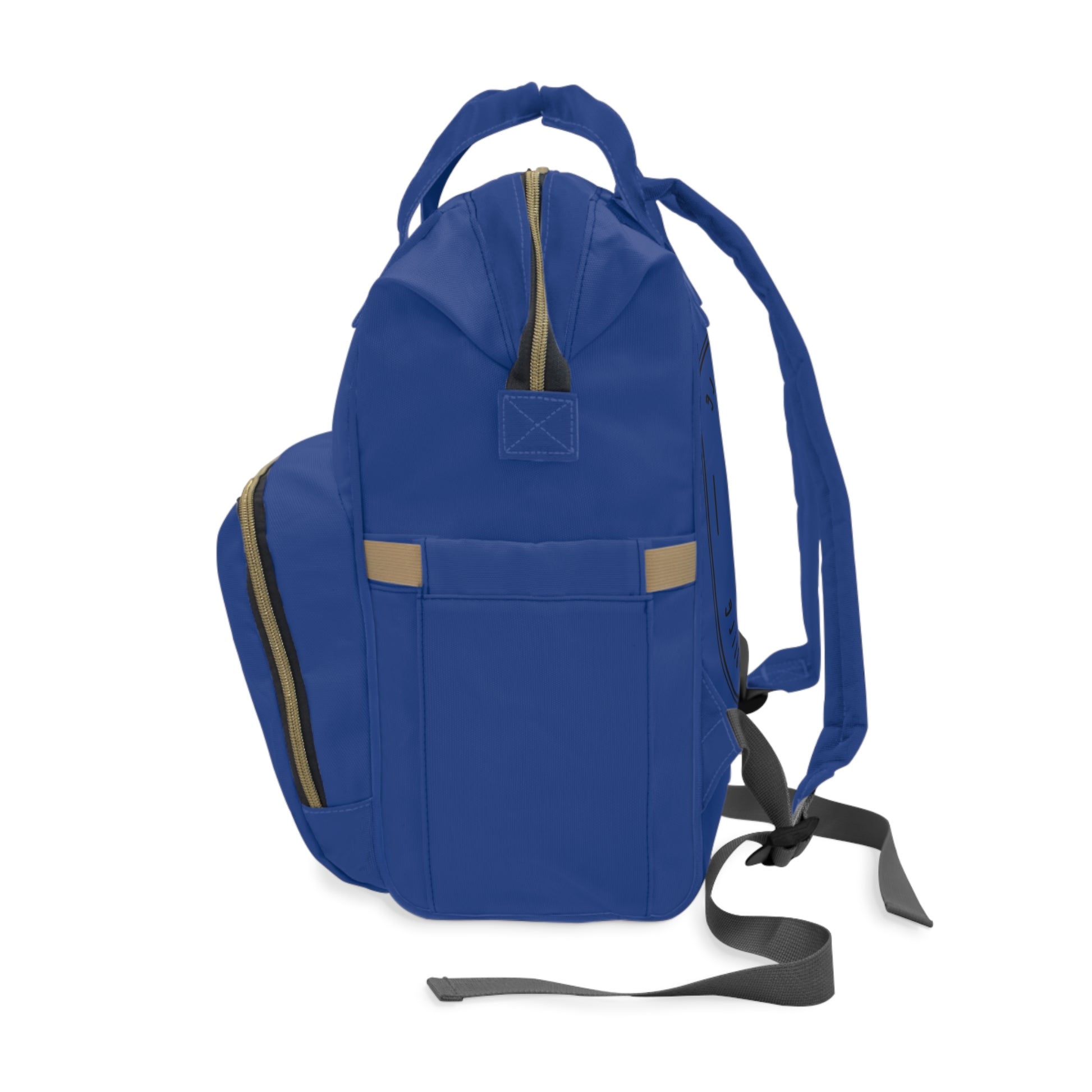 Basic Blue Wickelrucksack