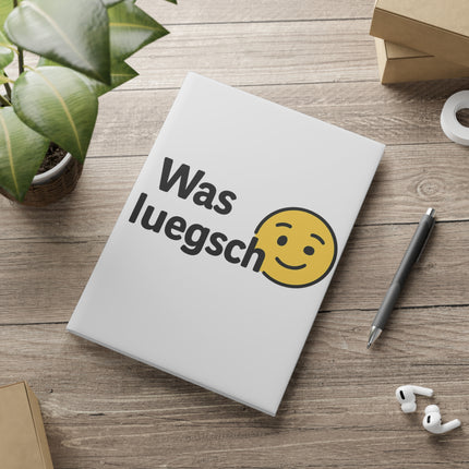 Notizbuch was luegsch