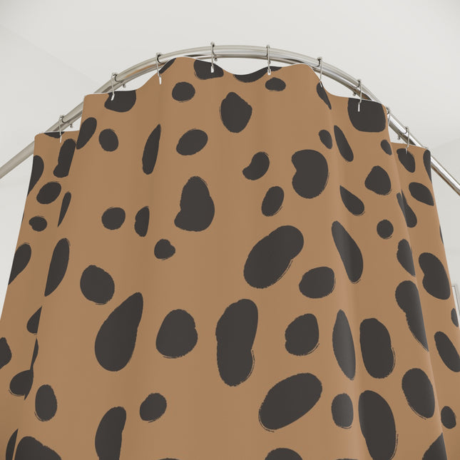 Duschvorhang Leopard
