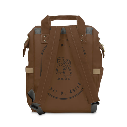 Basic Brown Wickelrucksack