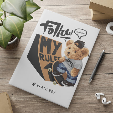 Notizbuch Teddy Skate Boy