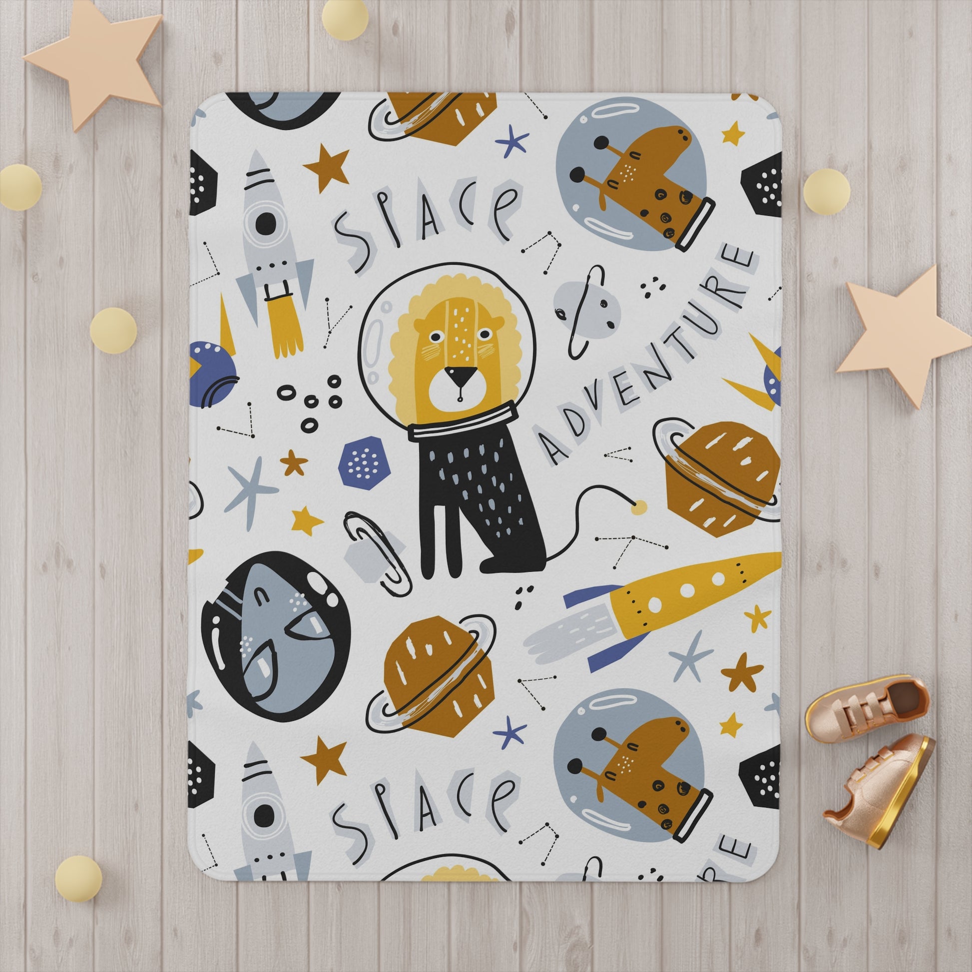 Space Adventure Babydecke