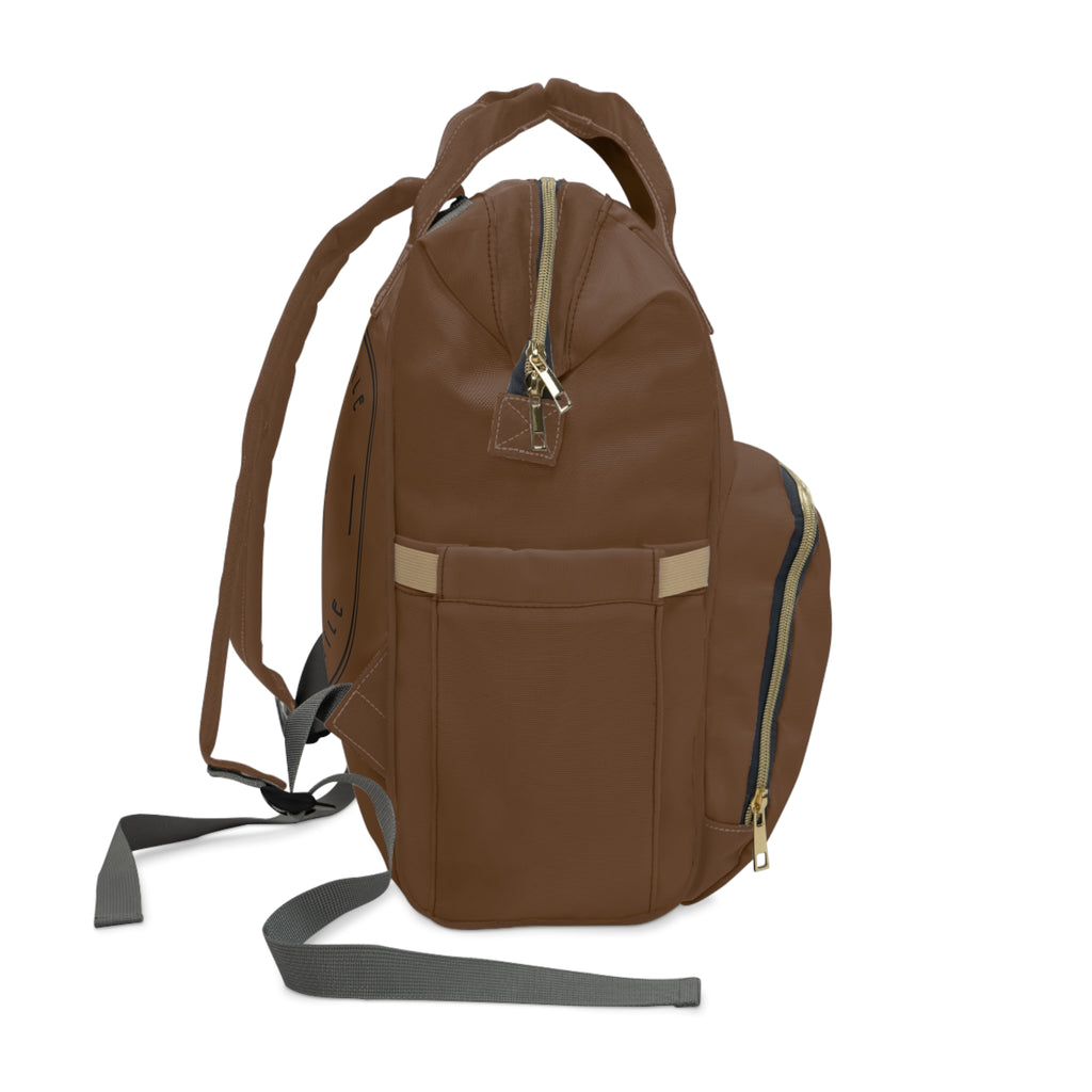 Basic Brown Wickelrucksack