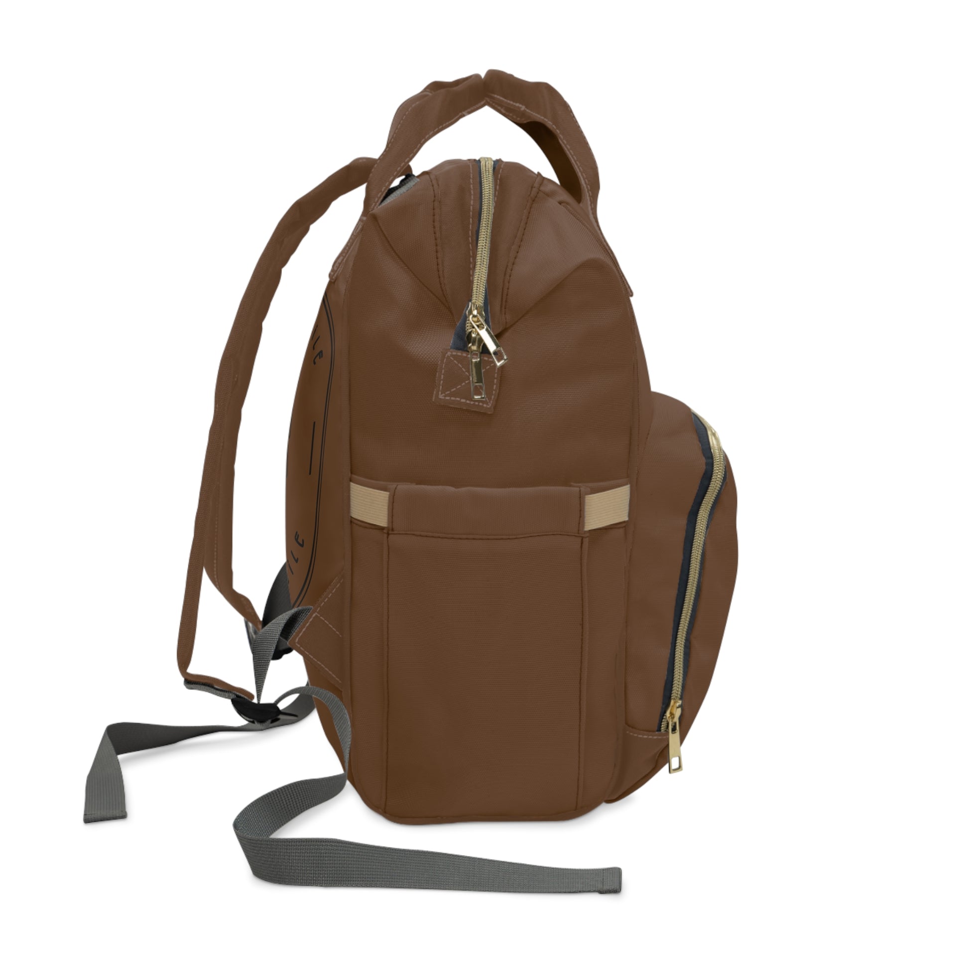 Basic Brown Wickelrucksack