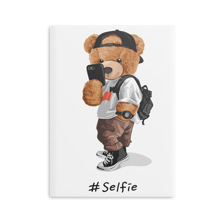 Notizbuch Teddy Selfie