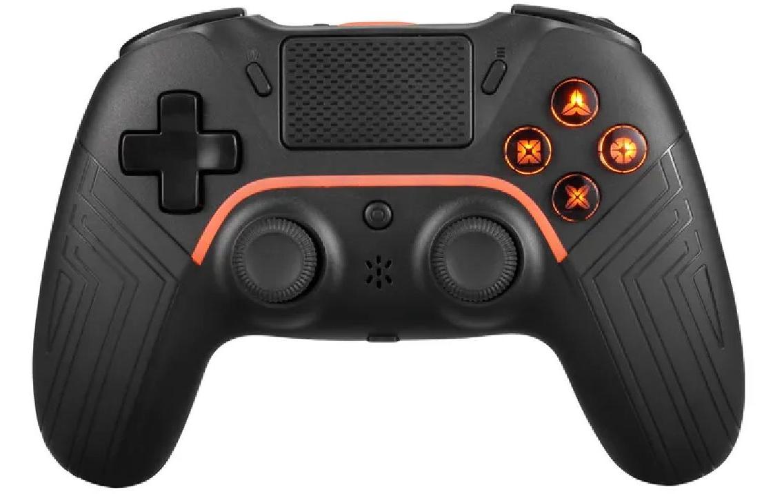 DELTACO Wireless Controller PS4, black