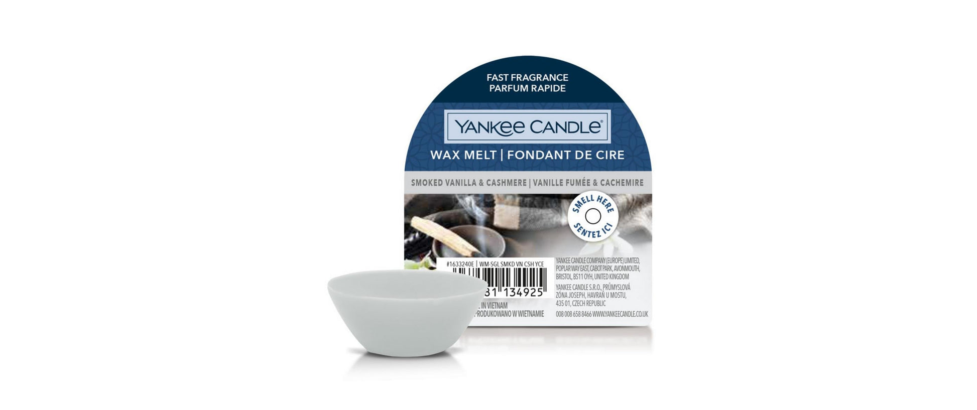 Yankee Candle Smoked Vanilla & Cashmere