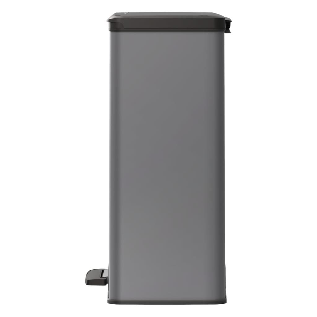 Curver Duo Tretmülleimer Deco 26L+26L Grau