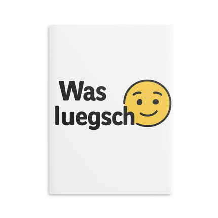 Notizbuch was luegsch