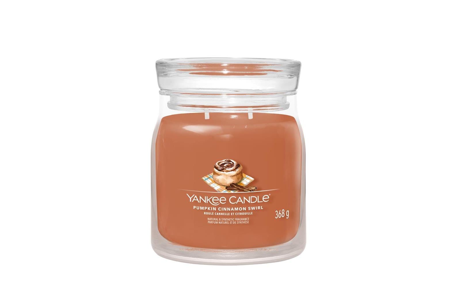 Yankee Candle Pumpkin Cinnamon Swirl