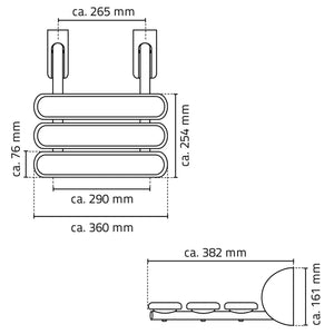 RIDDER Klappbarer Duschsitz Pro Natur