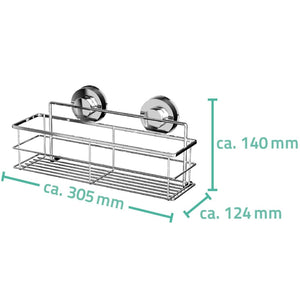 RIDDER Duschregal 30,5 x 12,4 x 14 cm Chrom 12010200