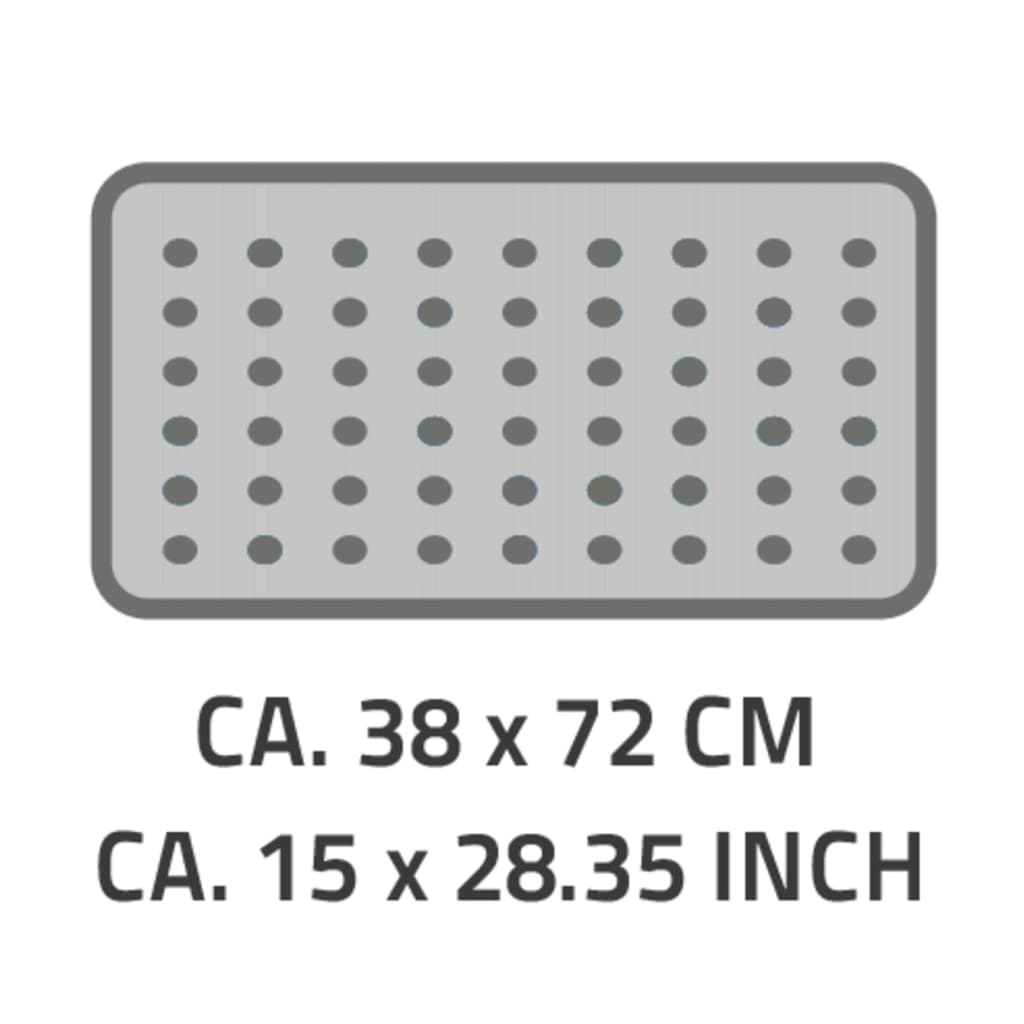 RIDDER Badewanneneinlage Zebra 38x72 cm Weiß und Schwarz