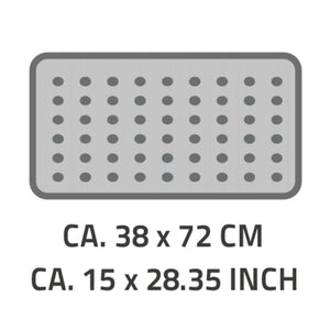 RIDDER Badewanneneinlage Zebra 38x72 cm Weiß und Schwarz