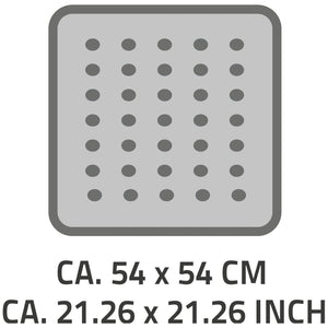 RIDDER Duscheinlage Plattfuß 54×54 cm Blau 67263