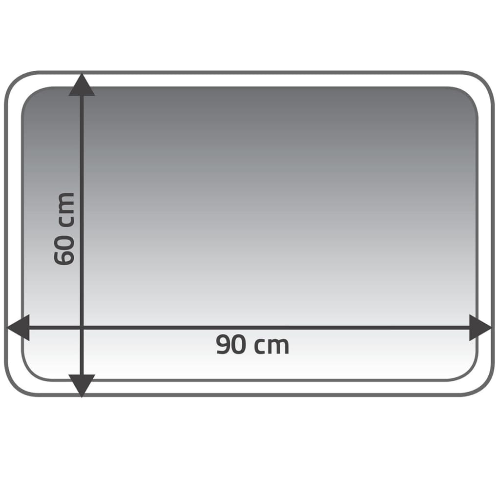 RIDDER Badteppich Coins 60×90 cm Grau 7103307