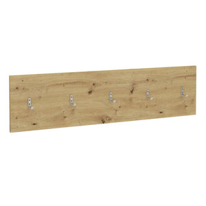 FMD Wandgarderobe 108,9x1,5x28,1 cm Artisan-Eiche