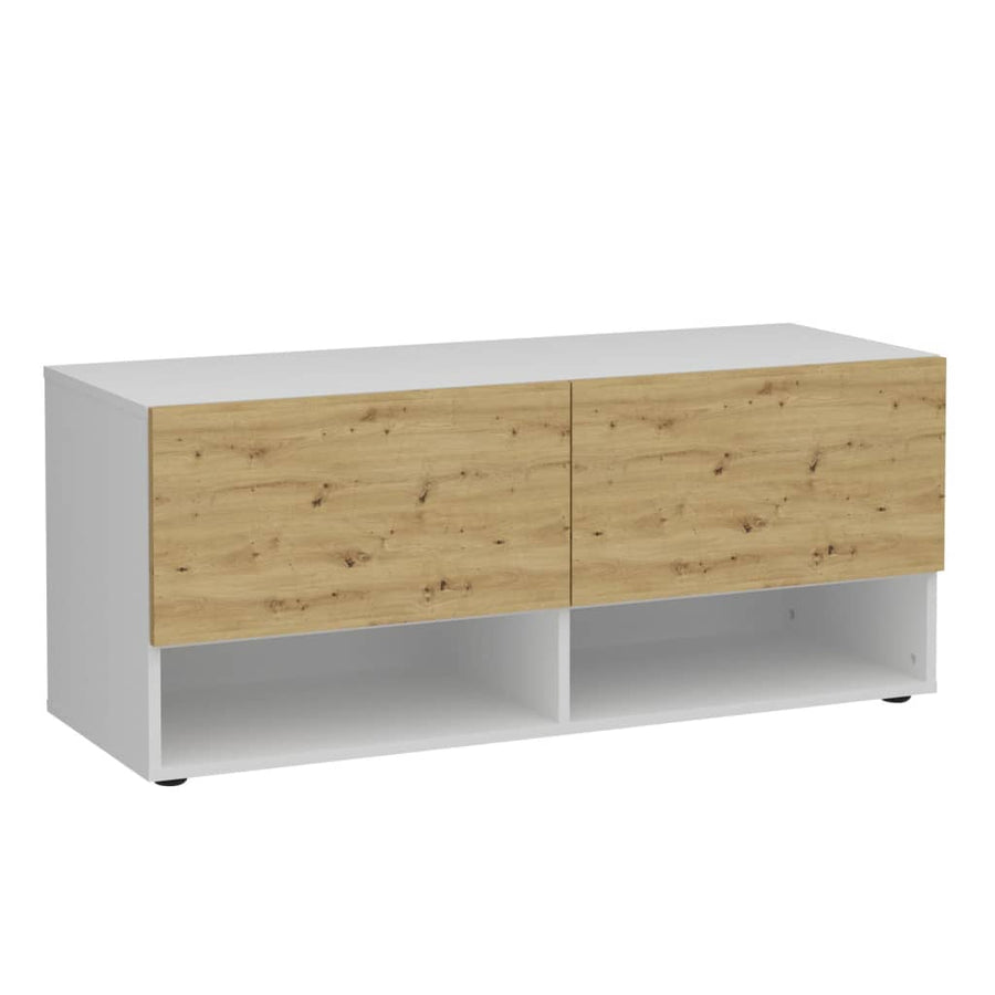 FMD Aufbewahrungsbank mit 2 Schubladen 108,9x41,7x46,1 cm Stilecasa