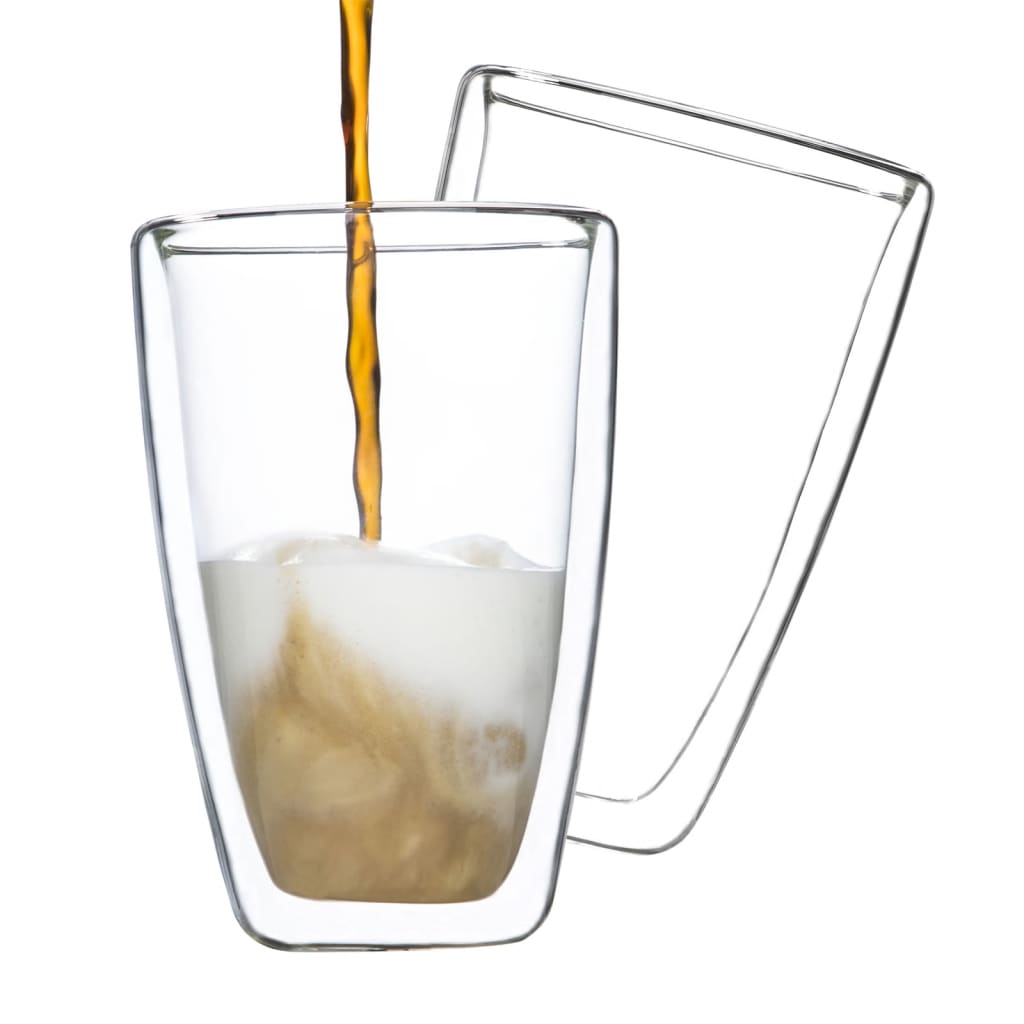 HI Latte Macchiato Gläser 2 Stk. 400 ml Transparent