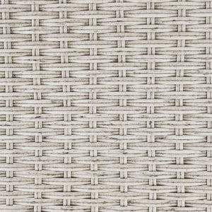 HI Balkon-Klapptisch mit Platte in Rattan-Optik 60x40 cm Grau