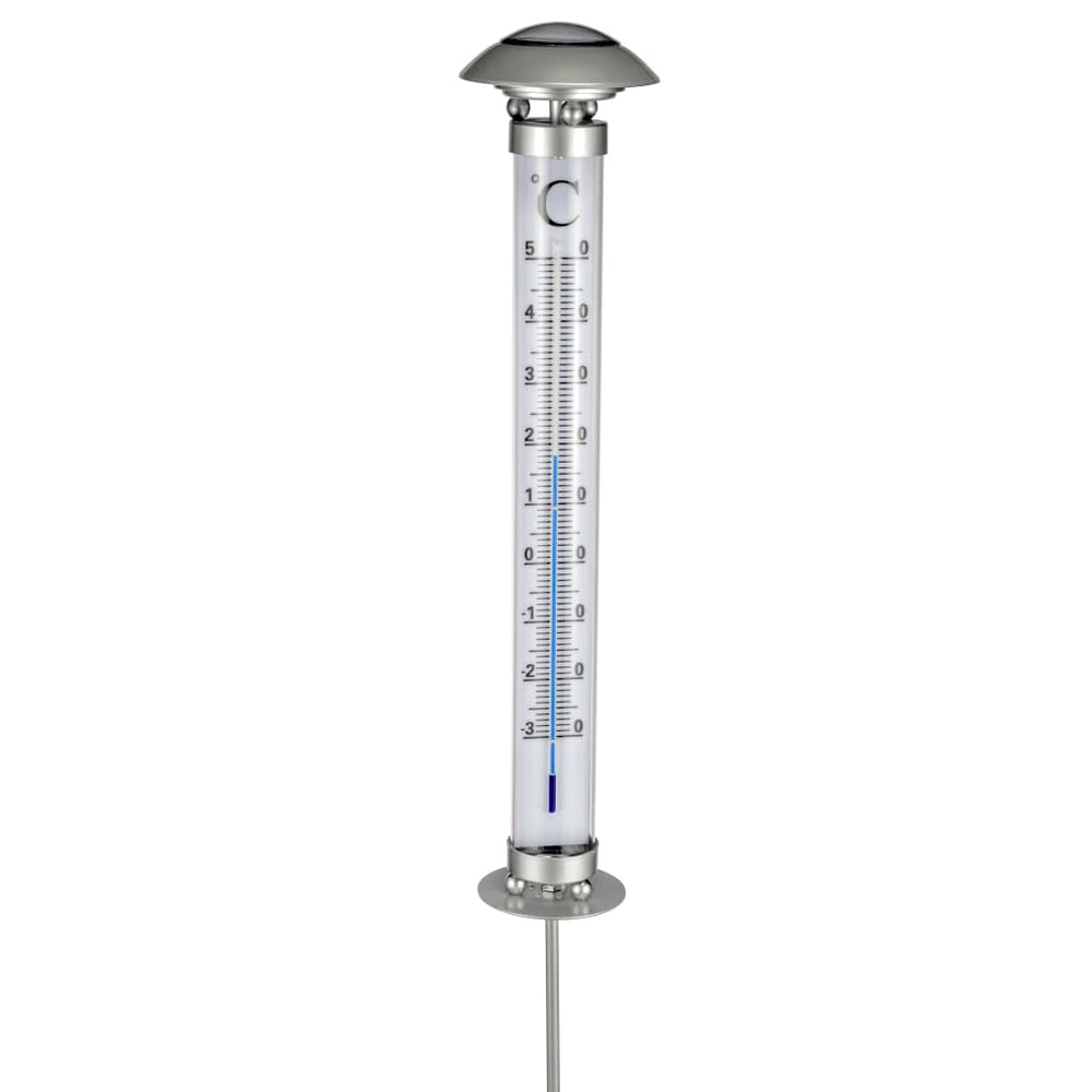 HI Solar-Gartenleuchte mit Thermometer Stilecasa