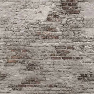 DUTCH WALLCOVERINGS Fototapete Old Brick Wall Grau