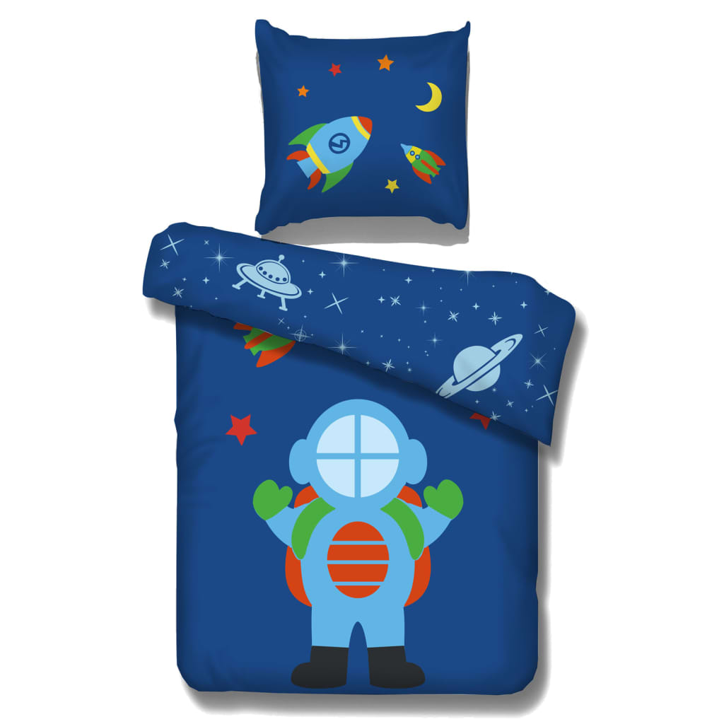 Vipack Bettbezug-Set Astronaut 195x85 cm Baumwolle