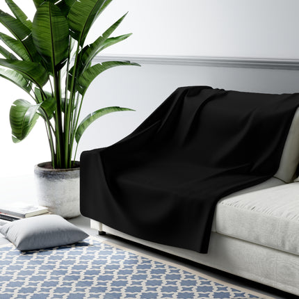 Kuscheldecke Basic Black