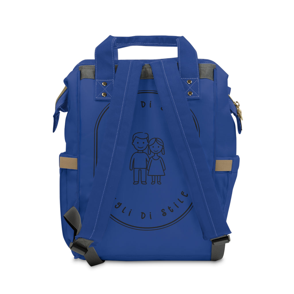 Basic Blue Wickelrucksack