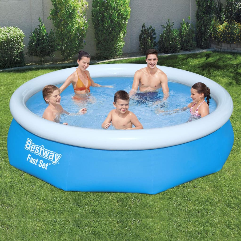 Bestway Fast Set Aufblasbarer Swimmingpool Rund 305x76 cm 57266