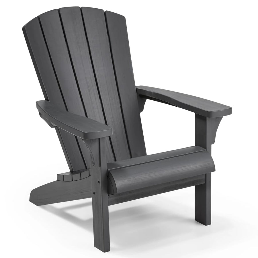 Keter Adirondack-Stuhl Troy Graphitgrau Stilecasa