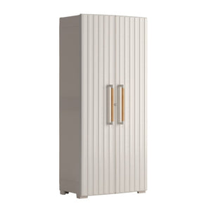 Keter Mehrzweckschrank Groove Beige und Sandfarben