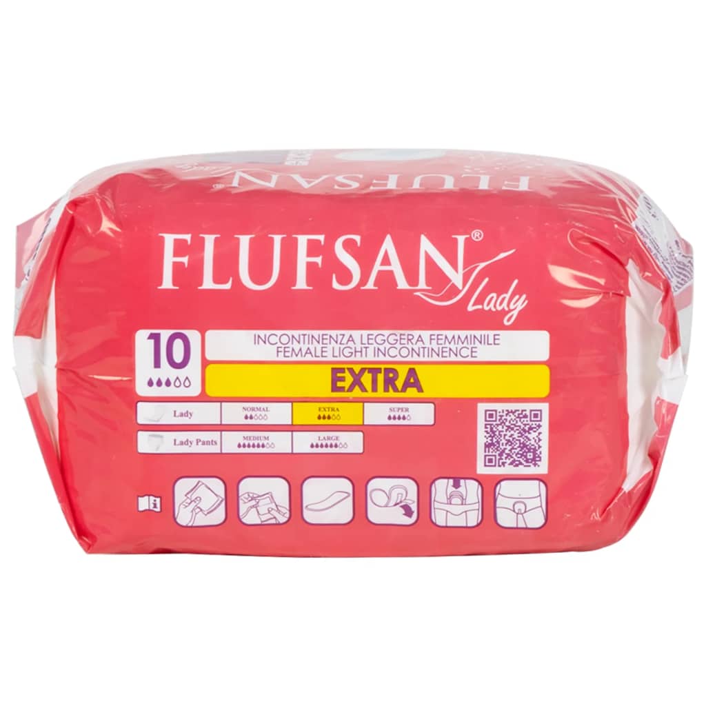 Flufsan Inkontinenzeinlagen für Damen 120 Stk. Stilecasa