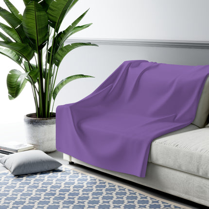 Kuscheldecke Basic Viola