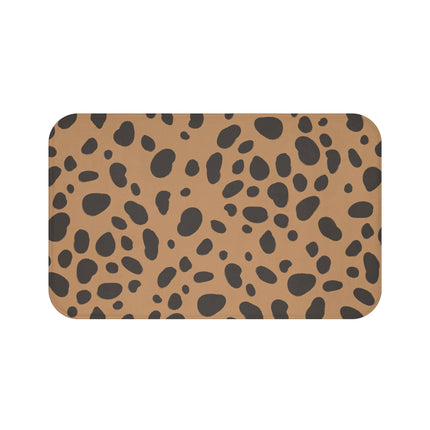 Badematte Leopard