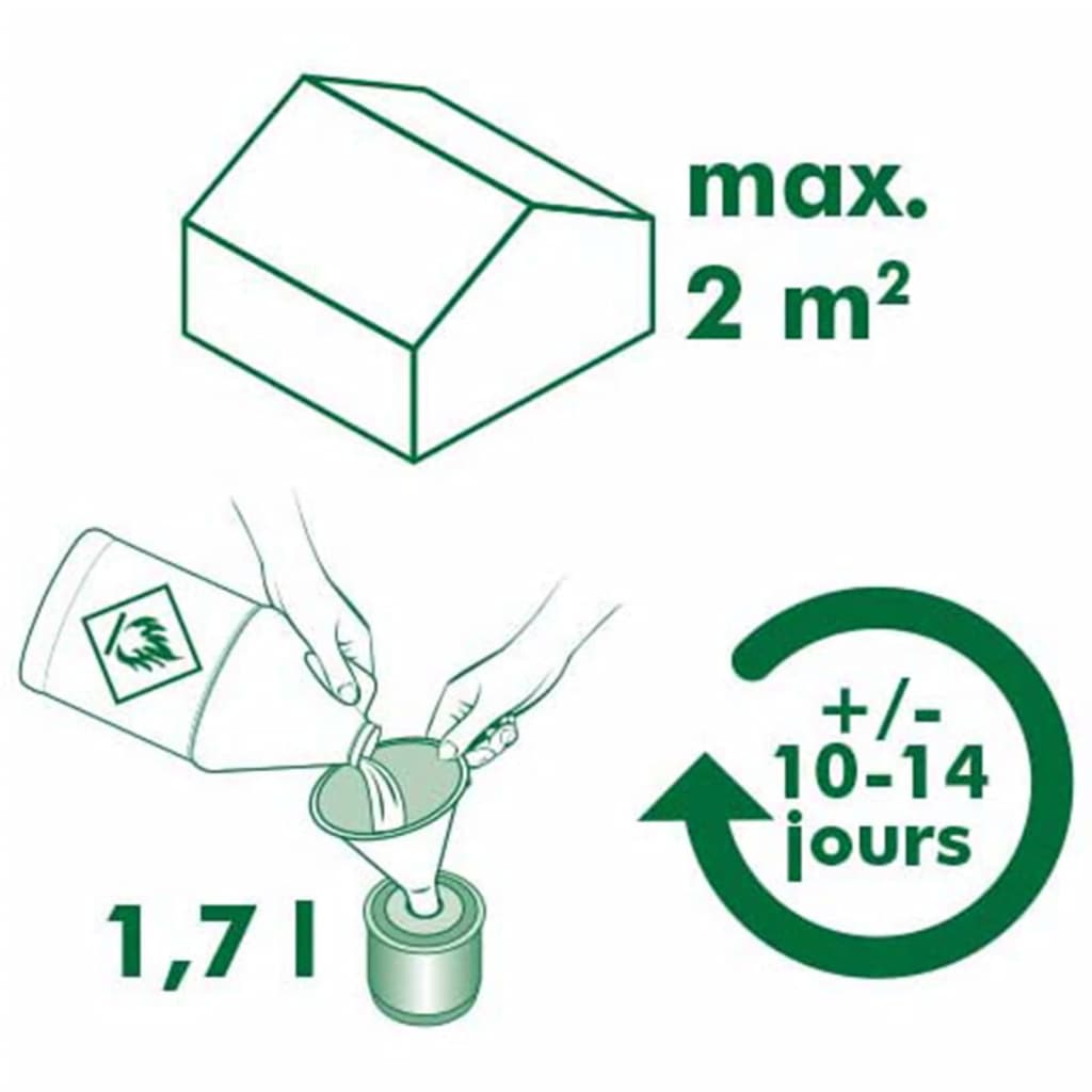 Nature Paraffinheizer Coldframe 1,7 l 6020422 Stilecasa