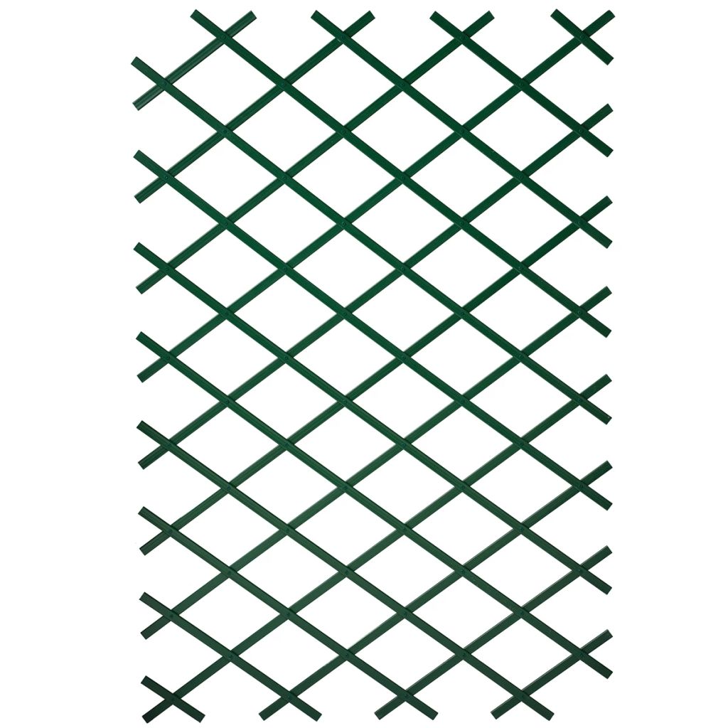 Nature Garten-Rankgitter 50x150 cm PVC Grün 6040702