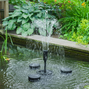 Ubbink Teich-Springbrunnen und Schwimmskimmer SkimMax