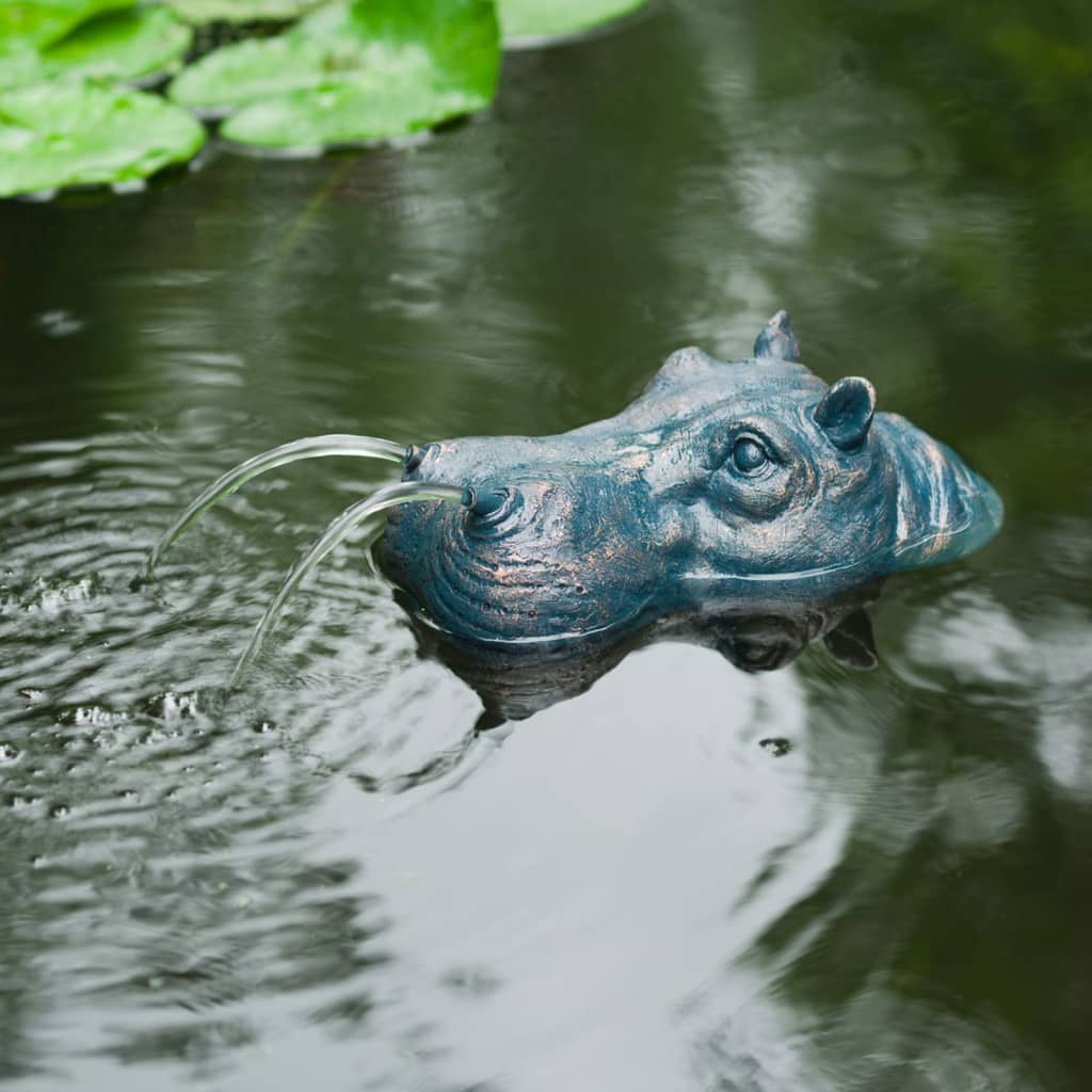 Ubbink Wasserspeier Nilpferd Stilecasa