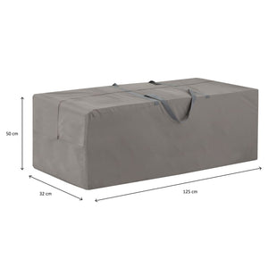 Madison Gartenauflagen-Abdeckung 125x32x50 cm Grau