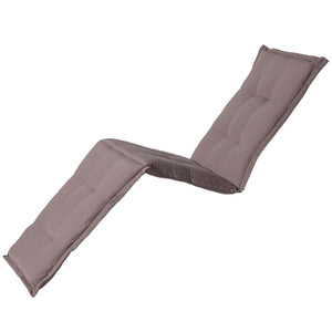 Madison Sonnenliegen-Auflage Panama 200x60 cm Taupe Stilecasa