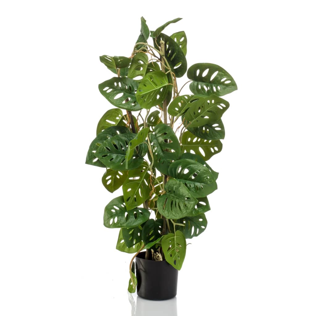 Emerald Künstliche Monstera Monkey 75 cm im Topf Stilecasa