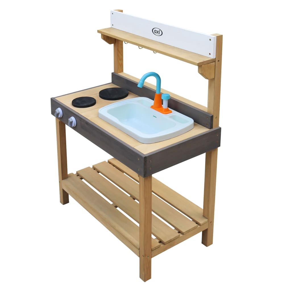 AXI Sand und Wasser Spielküche Rosa Medium Braun