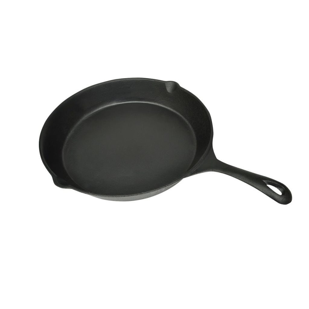 vidaXL Grillpfanne Gusseisen 30 cm Rund