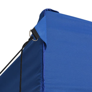 Faltzelt Pop-Up mit 4 Seitenteilen 3x4,5 m Blau